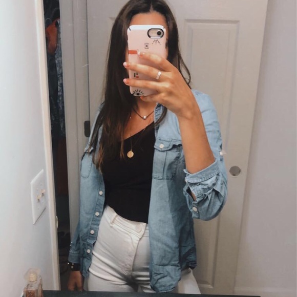 Jcrew Jean button down - Picture 2 of 5